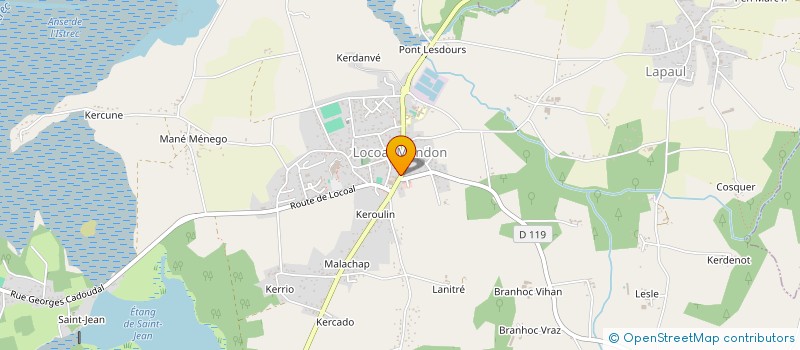 localisation de l'entreprise MONSIEUR CLAUDE GUIARD  LOCOAL-MENDON