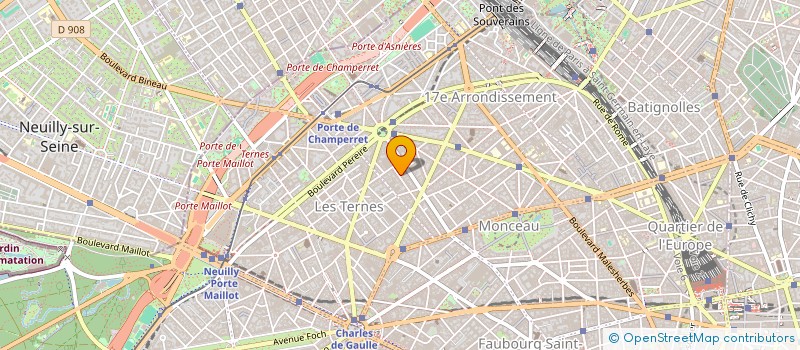 localisation de l'entreprise MONSIEUR CLAUDE GUIBERT  PARIS