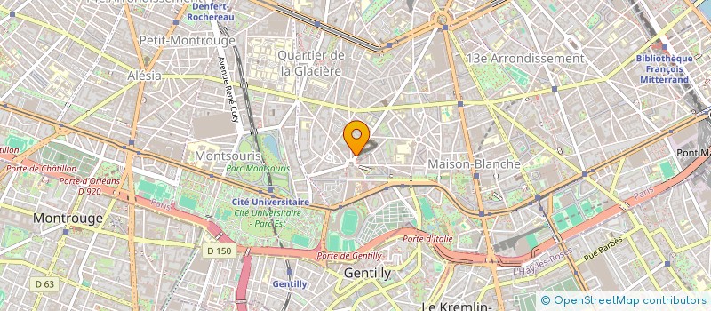 localisation de l'entreprise MONSIEUR CLAUDE GUILLAUME  PARIS