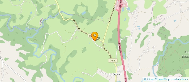 localisation de l'entreprise MONSIEUR CLAUDE GUILLAUME  PERPEZAC-LE-NOIR