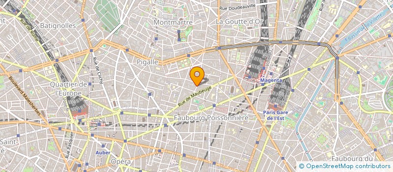 localisation de l'entreprise MONSIEUR CLAUDE GUILLAUMIN  PARIS