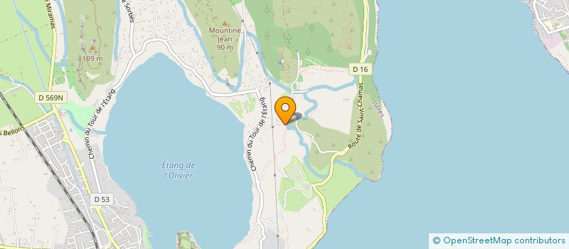 localisation de l'entreprise MONSIEUR CLAUDE GUILLEMARE  ISTRES