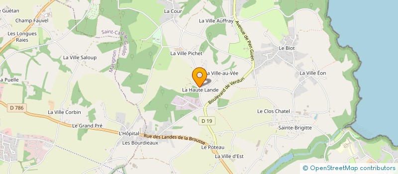 localisation de l'entreprise MONSIEUR CLAUDE GUILLOU  SAINT-CAST-LE-GUILDO