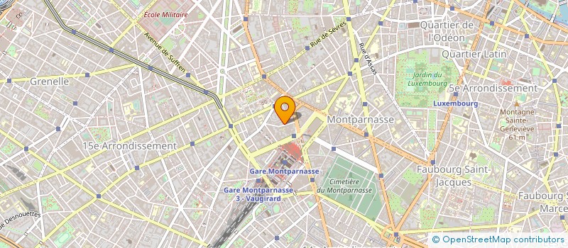 localisation de l'entreprise MONSIEUR CLAUDE HALLERY à PARIS