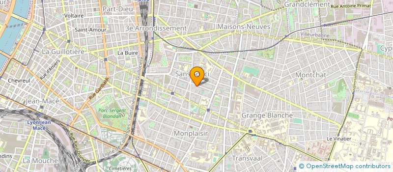 localisation de l'entreprise MONSIEUR CLAUDE HAOND  LYON