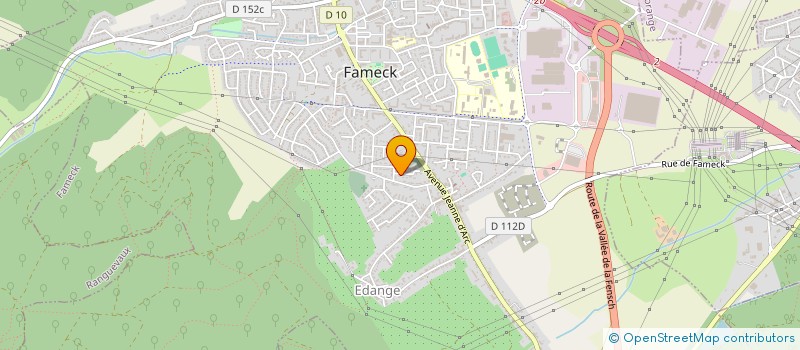 localisation de l'entreprise MONSIEUR CLAUDE HAXAIRE  SEREMANGE-ERZANGE