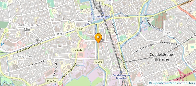 localisation de l'entreprise MONSIEUR CLAUDE HEEMS  COUDEKERQUE-BRANCHE