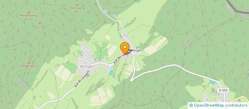 localisation de l'entreprise MONSIEUR CLAUDE HEIL  WINGEN