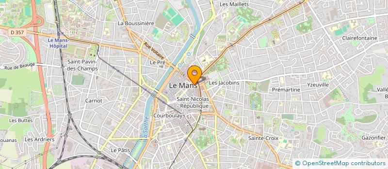 localisation de l'entreprise MONSIEUR CLAUDE HEINTZ  LE MANS