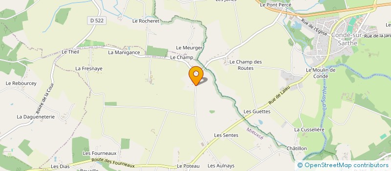 localisation de l'entreprise MONSIEUR CLAUDE HELARY à MIEUXCE