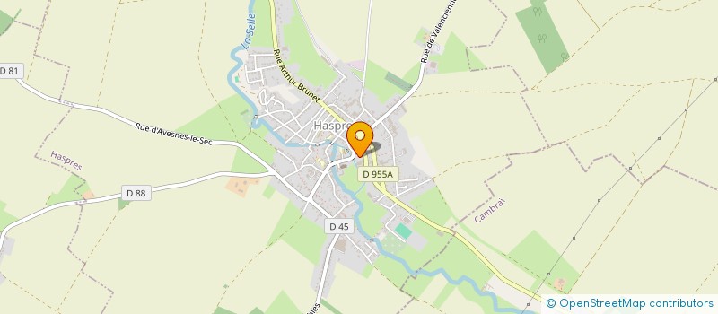 localisation de l'entreprise MONSIEUR CLAUDE HENNINOT PLICHON  HASPRES