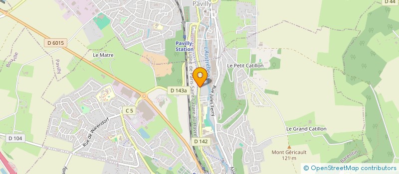 localisation de l'entreprise MONSIEUR CLAUDE HENRIQUET  BARENTIN