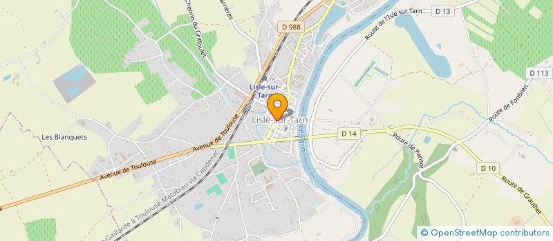 localisation de l'entreprise MONSIEUR CLAUDE HERRERA à LISLE-SUR-TARN