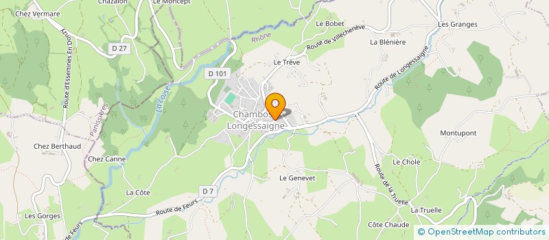 localisation de l'entreprise MONSIEUR CLAUDE HESSEMANN à CHAMBOST-LONGESSAIGNE