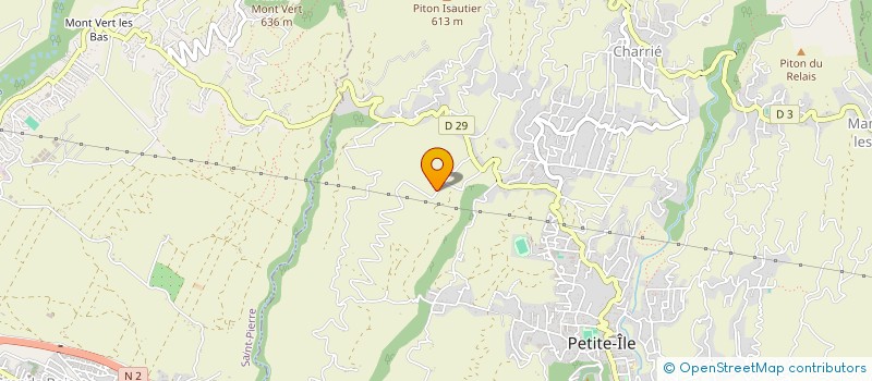 localisation de l'entreprise MONSIEUR CLAUDE HOAREAU  PETITE-ILE