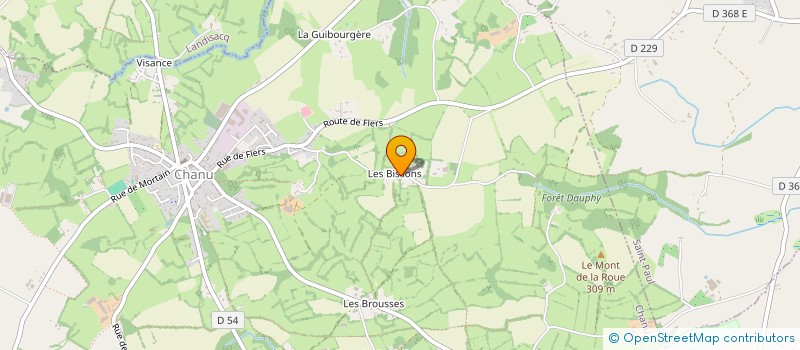 localisation de l'entreprise MONSIEUR CLAUDE HODIESNE à CHANU