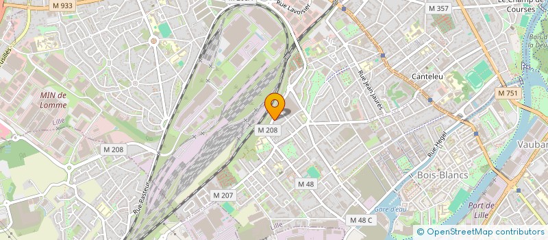 localisation de l'entreprise MONSIEUR CLAUDE HORELLOU à LILLE