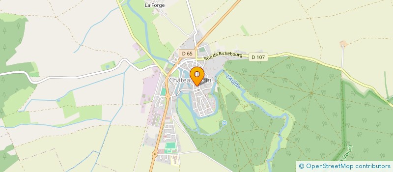 localisation de l'entreprise MONSIEUR CLAUDE HORIOT à CHATEAUVILLAIN