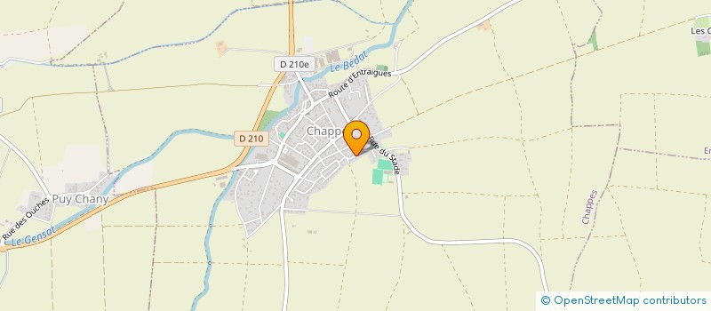 localisation de l'entreprise MONSIEUR CLAUDE HOUGUENAGUE  CLERMONT-FERRAND