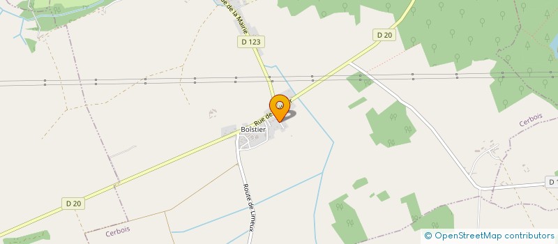 localisation de l'entreprise MONSIEUR CLAUDE HOUSSIER  QUINCY