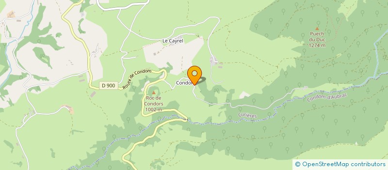 localisation de l'entreprise MONSIEUR CLAUDE HUGONET  CURIERES