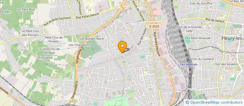 localisation de l'entreprise MONSIEUR CLAUDE HUGUET  SARAN