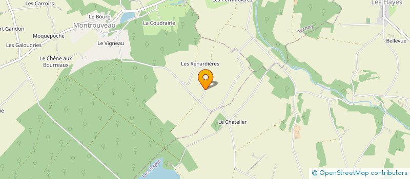 localisation de l'entreprise MONSIEUR CLAUDE HUPENOIRE  TERNAY