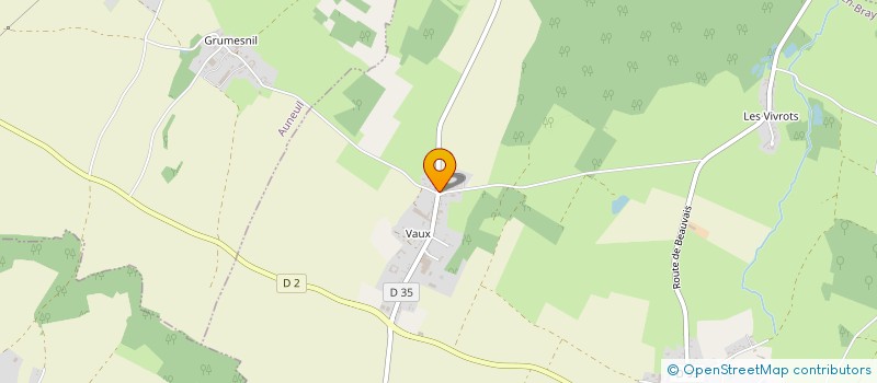 localisation de l'entreprise MONSIEUR CLAUDE HUPRELLE  BERNEUIL-EN-BRAY