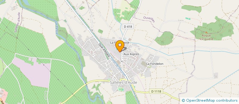 localisation de l'entreprise MONSIEUR CLAUDE IAVARONE à SALLELES-D'AUDE