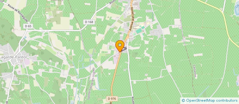 localisation de l'entreprise MONSIEUR CLAUDE ICARD  SAINTE-CECILE-LES-VIGNES