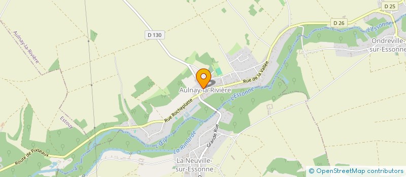 localisation de l'entreprise MONSIEUR CLAUDE INCERTI  AULNAY-LA-RIVIERE
