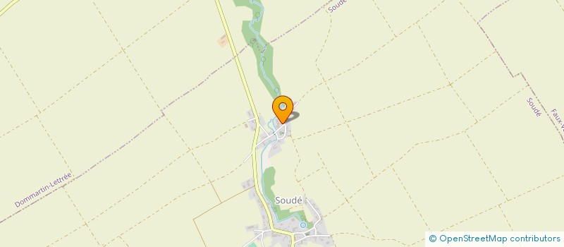 localisation de l'entreprise MONSIEUR CLAUDE JACQUELINE  SOUDE