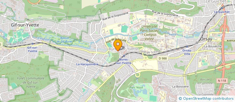 localisation de l'entreprise MONSIEUR CLAUDE JAFFRELOT à BURES-SUR-YVETTE