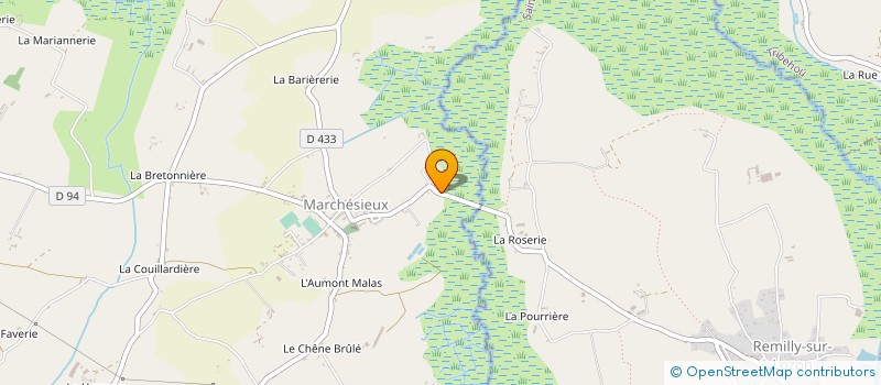 localisation de l'entreprise MONSIEUR CLAUDE JAMARD à MARCHESIEUX