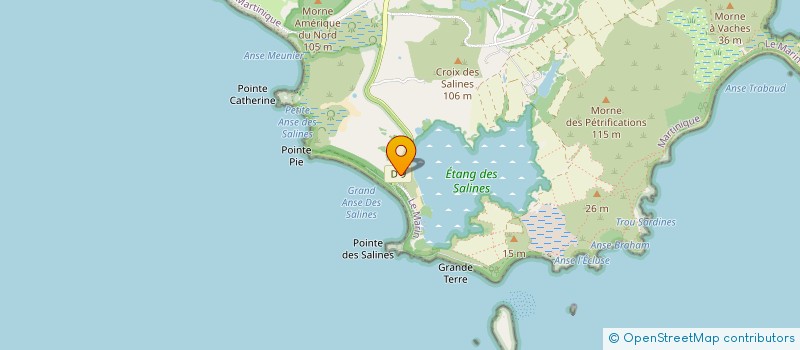 localisation de l'entreprise MONSIEUR CLAUDE JAQUIER  SAINTE-ANNE