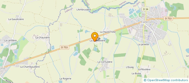 localisation de l'entreprise MONSIEUR CLAUDE JARNY  FALLERON