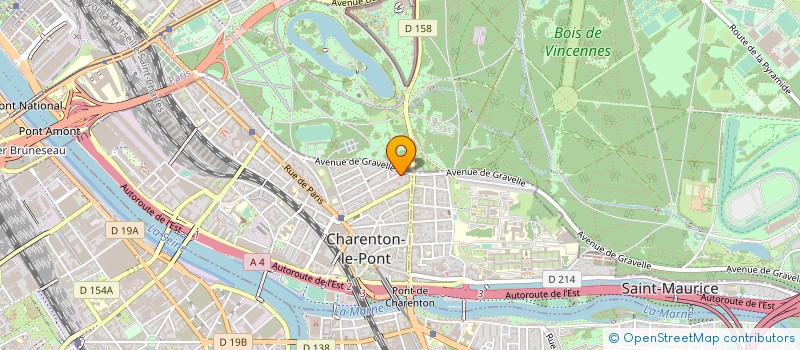 localisation de l'entreprise MONSIEUR CLAUDE JASMIN à CHARENTON-LE-PONT