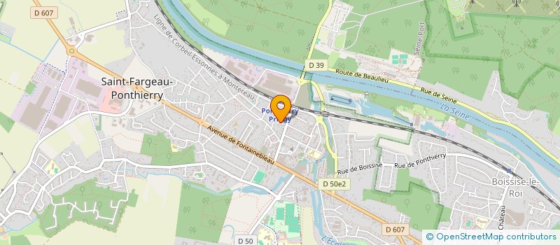 localisation de l'entreprise MONSIEUR CLAUDE JAVET  SAINT-FARGEAU-PONTHIERRY