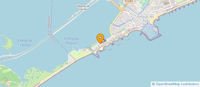 localisation de l'entreprise MONSIEUR CLAUDE JOLIET  PALAVAS-LES-FLOTS