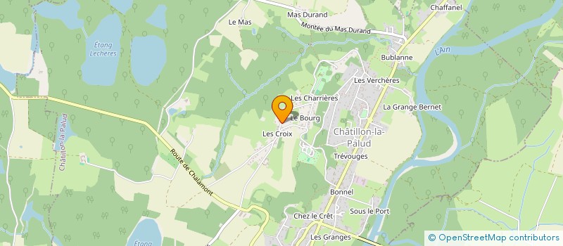 localisation de l'entreprise MONSIEUR CLAUDE JOSEPH à CHATILLON-LA-PALUD