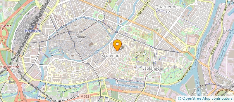 localisation de l'entreprise MONSIEUR CLAUDE JOST à STRASBOURG