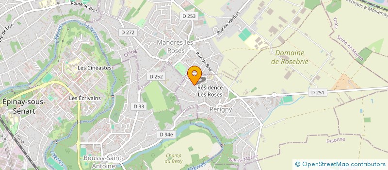 localisation de l'entreprise MONSIEUR CLAUDE JOUANIN à PERIGNY