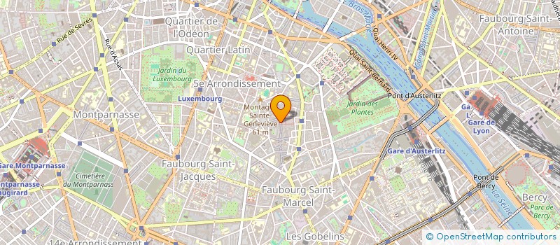 localisation de l'entreprise MONSIEUR CLAUDE JOUDIOUX à PARIS
