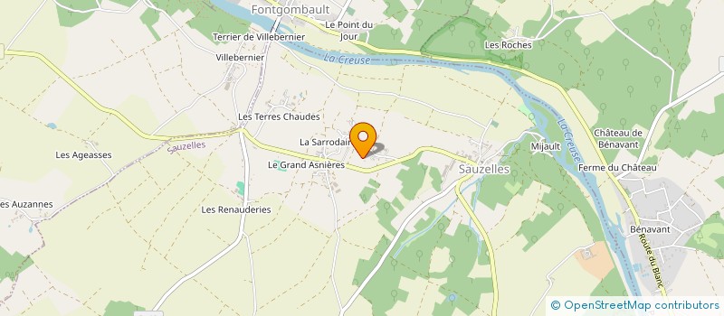 localisation de l'entreprise MONSIEUR CLAUDE JOUHANNEAU à SAUZELLES