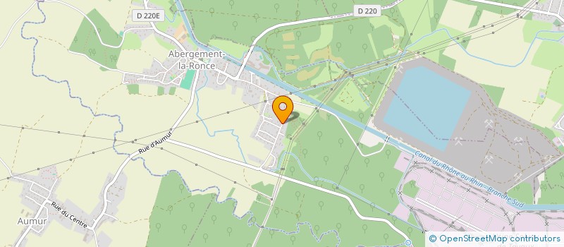 localisation de l'entreprise MONSIEUR CLAUDE JOUQUEY  ABERGEMENT-LA-RONCE