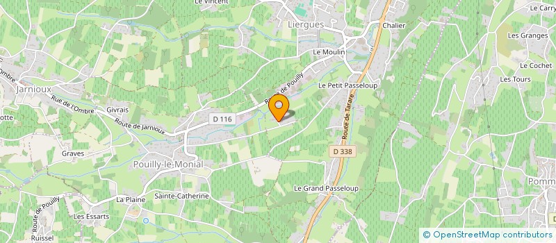 localisation de l'entreprise MONSIEUR CLAUDE KELIF à PORTE-DES-PIERRES-DOREES