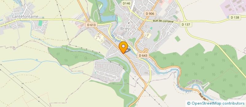 localisation de l'entreprise MONSIEUR CLAUDE KELM  VAL DE BRIEY