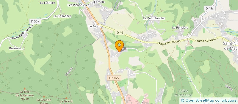 localisation de l'entreprise MONSIEUR CLAUDE KHELAIFIA à VOIRON