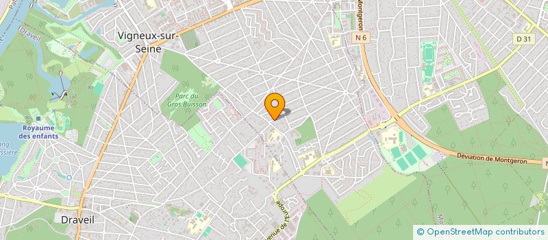 localisation de l'entreprise MONSIEUR CLAUDE KIDIATA à VIGNEUX-SUR-SEINE