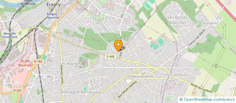 localisation de l'entreprise MONSIEUR CLAUDE KORBER  PUGET-VILLE